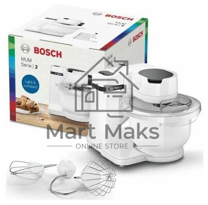 Кухонный комбайн Bosch MUMS2AW00 серебристый
