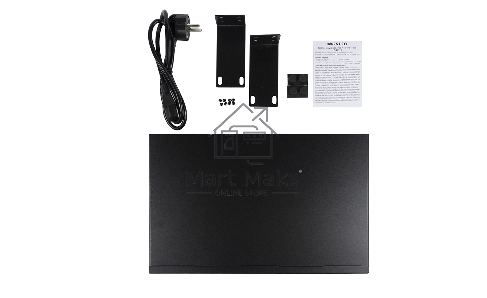 Настраиваемый L2-коммутатор ORIGO OS1326/A1A 24x100Base-TX, 1x1000Base-T, 1xCombo 1000Base-T/SFP