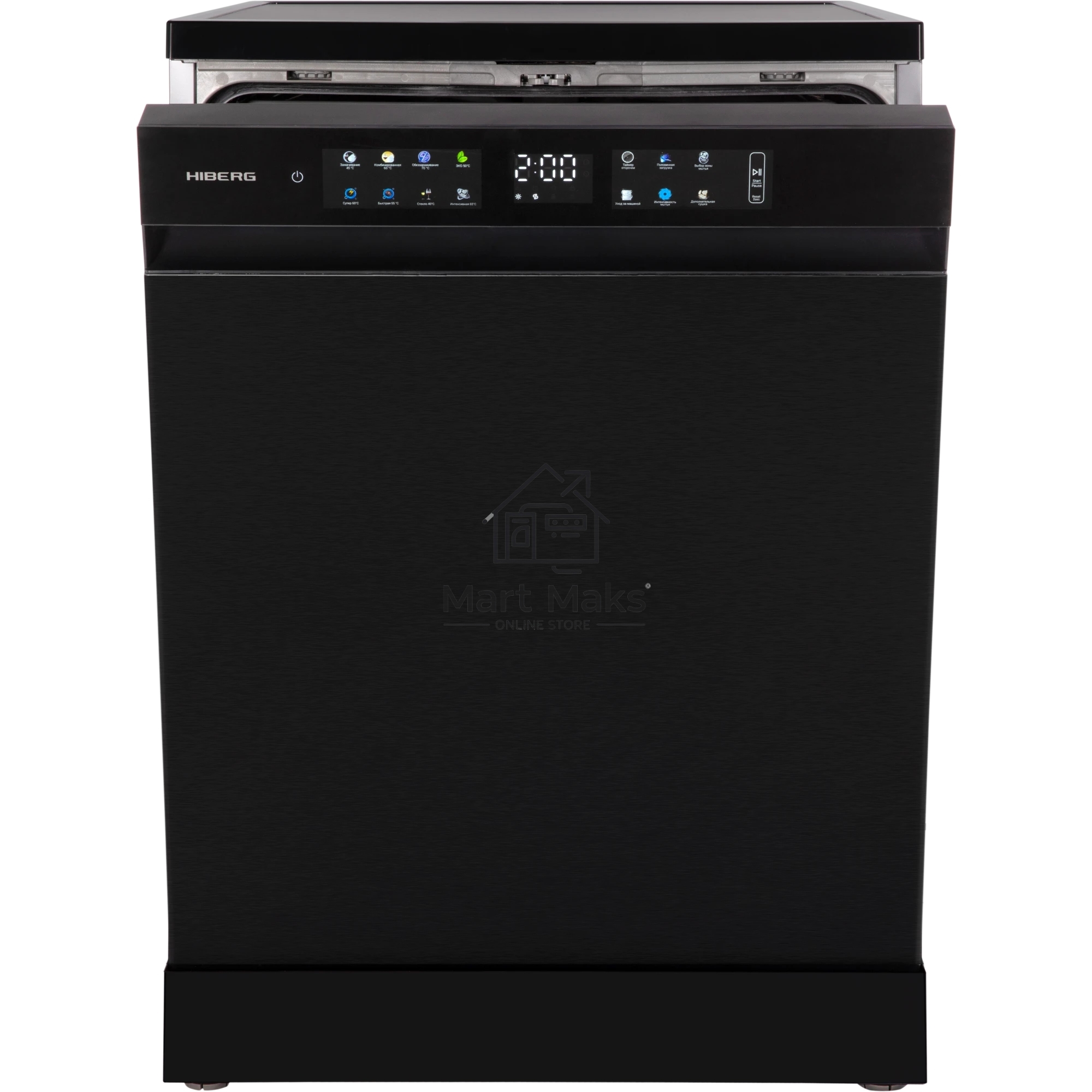 Посудомоечная машина HIBERG F68 1530 LB, черный, 60 см, 15 компл., 49 дБ, класс A+++