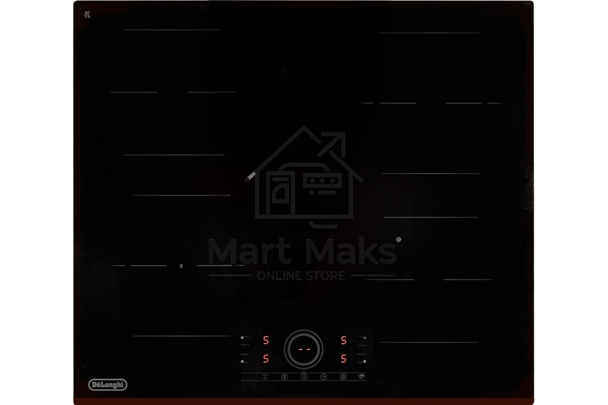 Варочная панель индукционная DeLonghi ELETTRA 1B0P CR черный