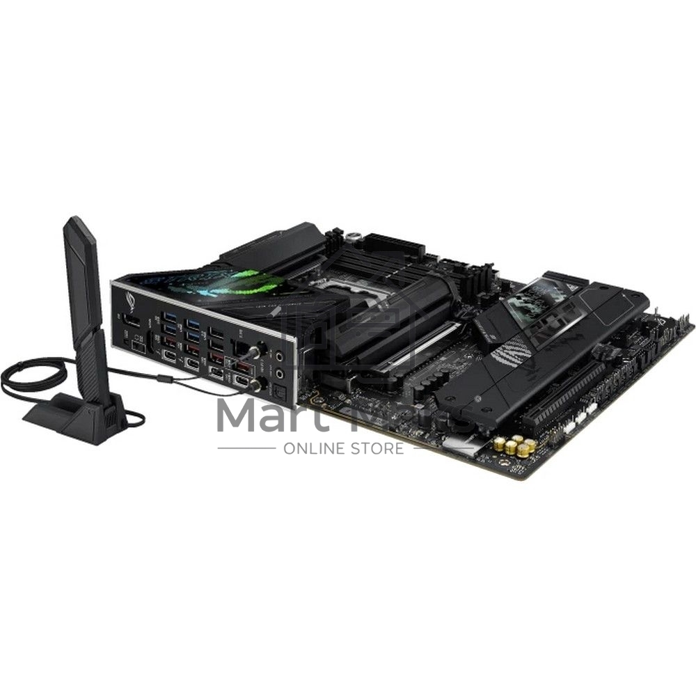 Материнская плата ASUS ROG STRIX Z890-F GAMING WIFI, LGA 1851, Intel Z890, 4xDDR5, 4xSATA, 5xM.2, 1xPCIe 5.0 x16, 1xPCIe 4.0 x4, 1xHDMI, 1xDP, 2xUSB-C, 1x 2.5Gb LAN, 4xUSB-A 3.2 Gen 1, 4xUSB-A 3.2 Gen 2, 2xUSB-A 2.0, 2xUSB-C Thunderbolt 4, 2x3.5 мм, 7.1, 