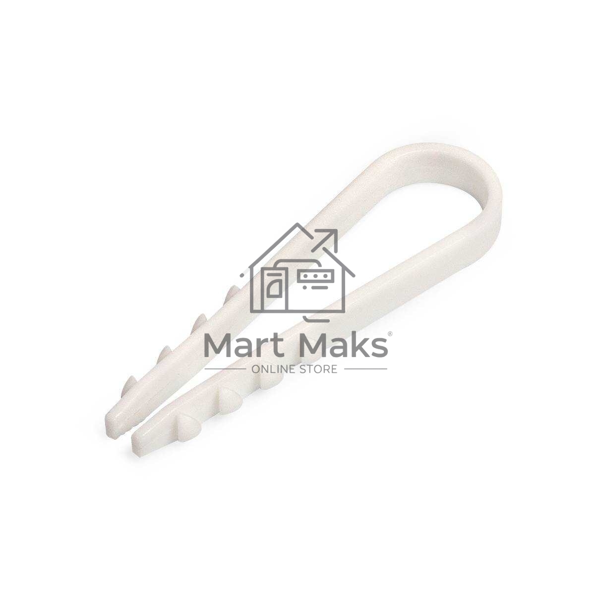 Дюбель-хомут Fortisflex (нейлон) ДХ 11-18 (б) (100 шт.)