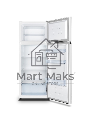 Холодильник Kraft KF-DF340W белый двухкамерный 164/41л морозилка сверху