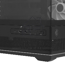 Корпус MSI MAG PANO 110R PZ, Mid-Tower, чёрный, 4 x 120 мм