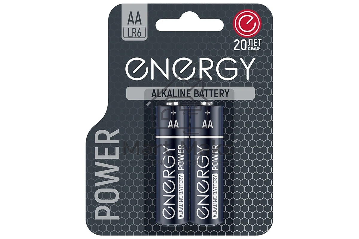 Батарейка алкалиновая Energy Power LR6/2B (АА)
