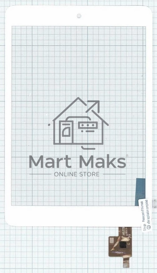 Сенсорное стекло (тачскрин) teXet TM-7853, белое