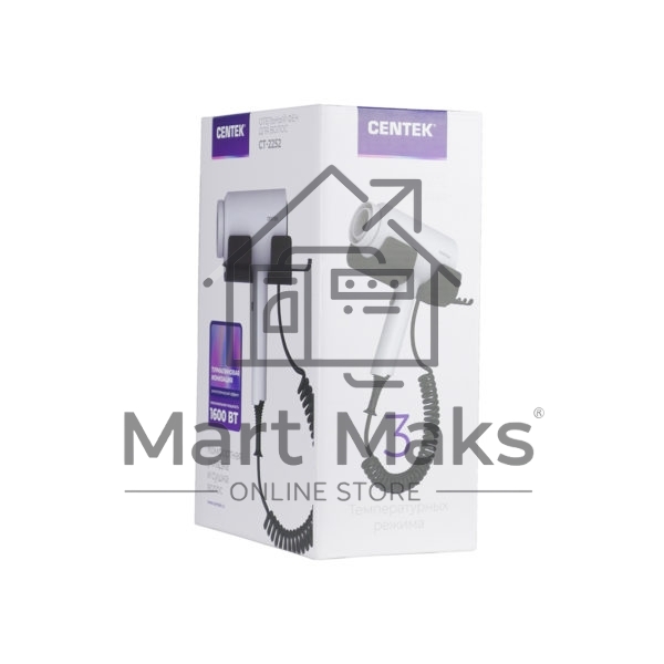 Фен Centek CT-2252 (белый)