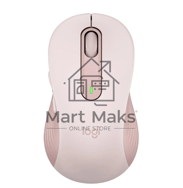 Мышь беспроводная Logitech Signature M650 розовый, 4000 dpi, радиоканал, Bluetooth, USB, кнопки - 5