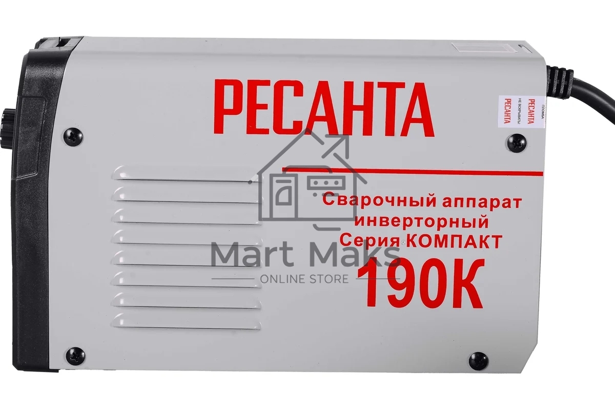 Сварочный аппарат Ресанта САИ-190К инвертор ММА DC