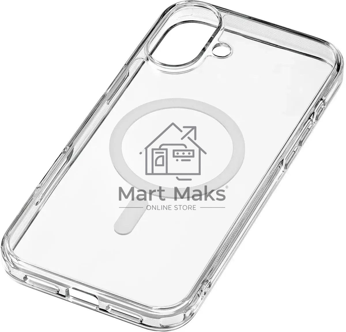 Чехол (клип-кейс) uBear для Apple iPhone 16 Plus Real with MagSafe прозрачный (CS397TT67RL-I24M)