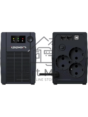 Источник бесперебойного питания Ippon Back Basic 850S New Euro 480Вт 850ВА черный