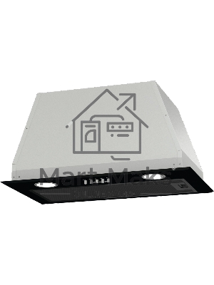 Вытяжка встраиваемая Gorenje BHI526E6B черный, 52 см, 677 куб. м/ч, 61 дБ