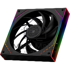 Вентилятор корпусной Thermalright TL-M14 черный, 140 мм, 1500 об/мин, 23.7 дБ, 4 pin PWM, ARGB