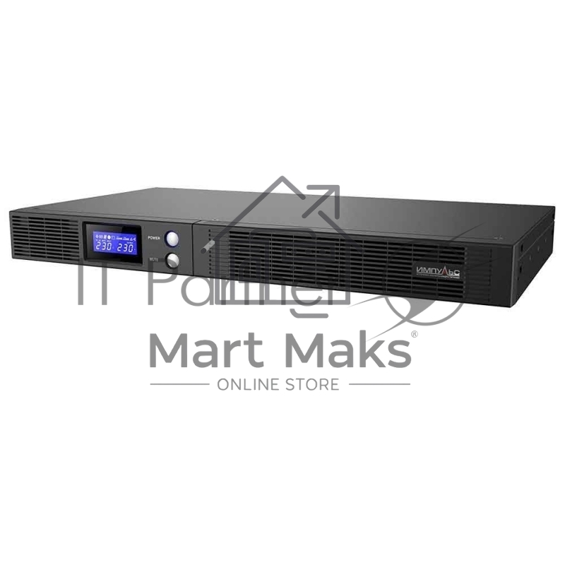 Источник бесперебойного питания Импульс СЛИМ 500 / 500 ВА / 300 Вт / 4 x IEC 320 C13