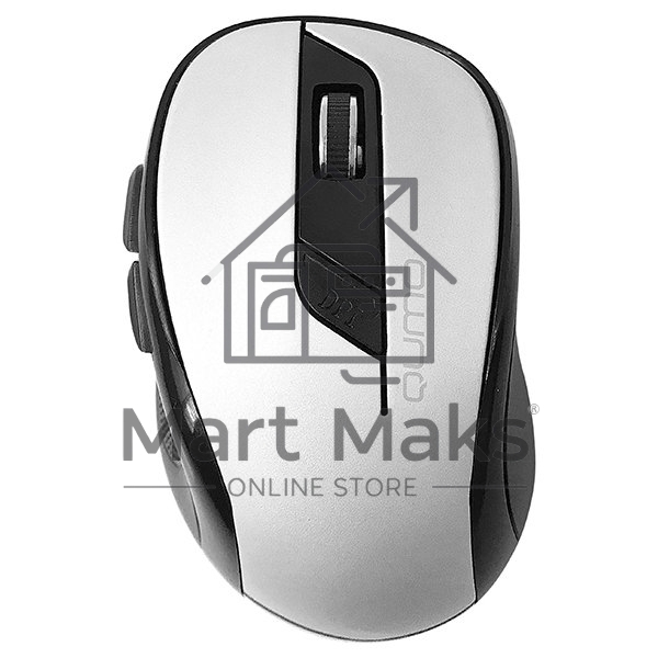 Мышь беспроводная Qumo Office Line M79 белый, 1600 dpi, радиоканал, USB, кнопки - 6