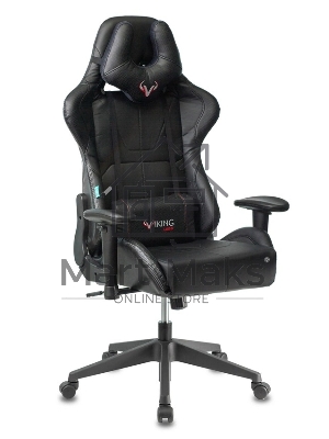 Кресло игровое Бюрократ VIKING 5 AERO BLACK EDITION черный искусственная кожа