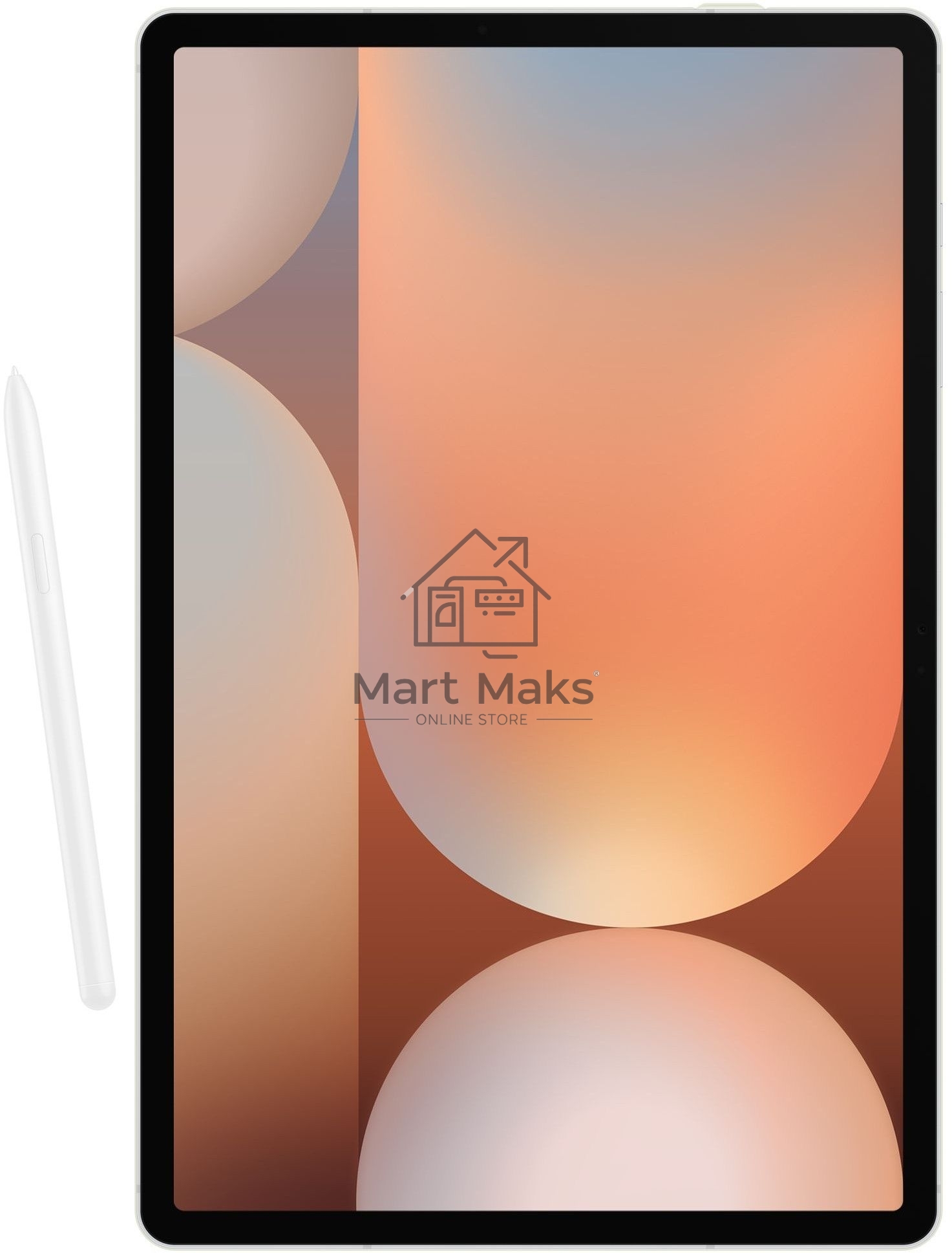 Чехол Samsung для Samsung Galaxy Tab S9+/S9 FE+ EF-BX810POEGRU поликарбонат/полиуретан оранжевый