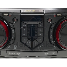 Мини-аудиосистема LG CJ44 черный 480Вт FM USB BT