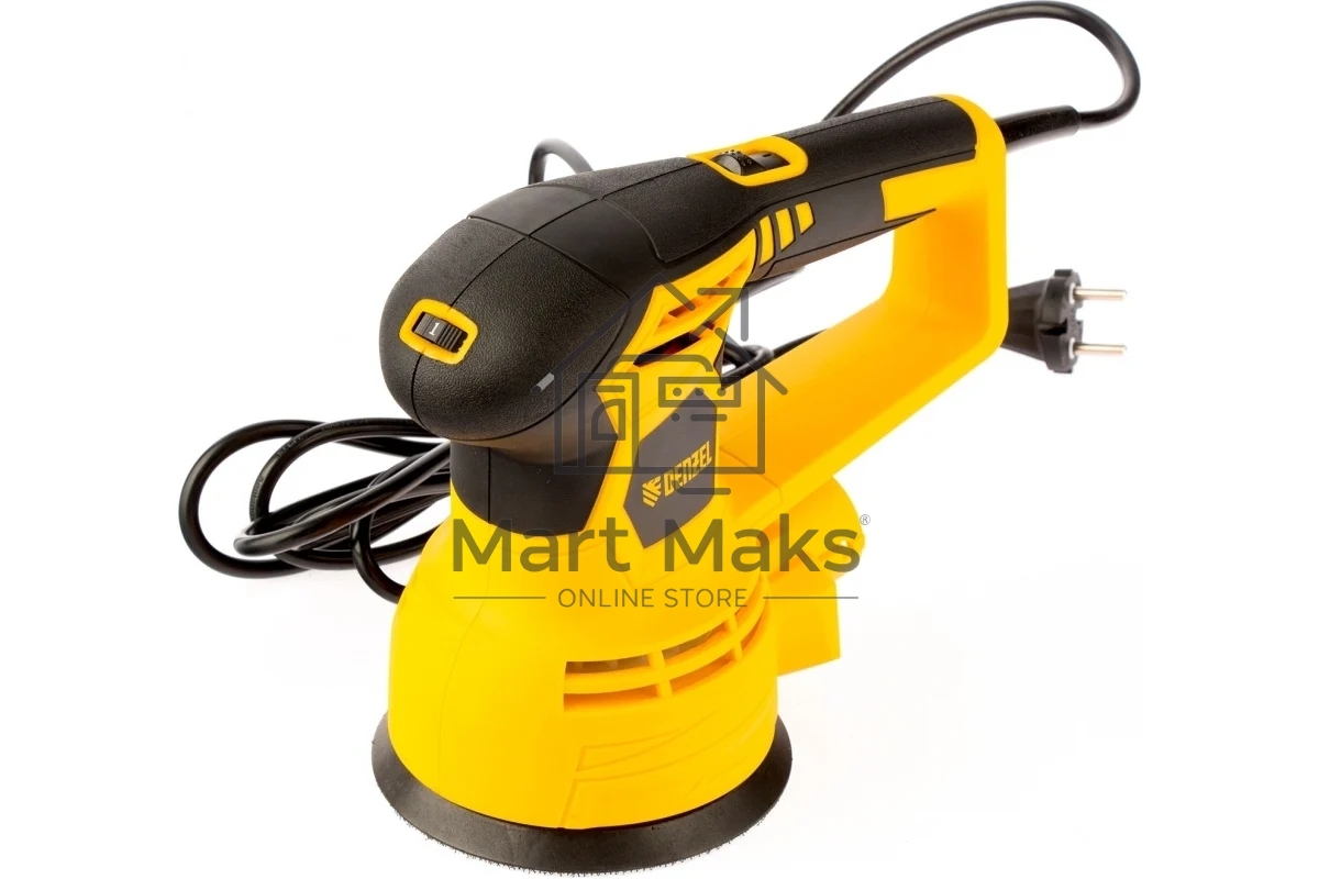 Машина шлифовальная орбитальная OS-125, 450 Вт, 6000-12000 об/мин Denzel