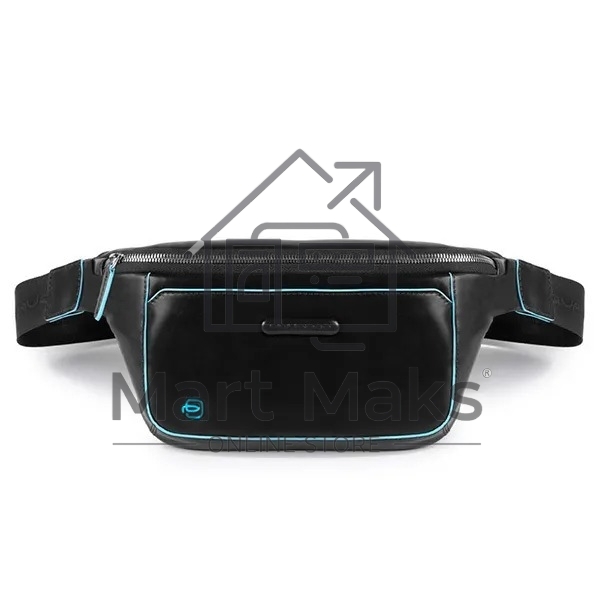 Сумка на пояс мужская Piquadro Blue Square CA2174B2/N, натур.кожа, черный