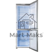 Холодильник ОРСК-174 NG нержавеющая сталь двухкамерный 220/12л, морозилка снизу, капельная система