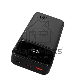Внешний аккумулятор MORE CHOICE (4620202552778) PB29-20 20000mAh 1USB+2Type-C 3.0A 22.5W+PD20W+QC3.0, черный