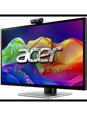 Монитор Acer PE270XTbmiiprcuzx 27'', Touch, 16:9, IPS, 5K UHD, 4ms, 400cd, 60Hz, HDMI, DP, USB, USB-C, CAM, SPK, HAS