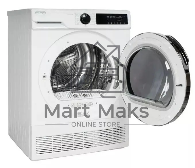 Сушильная машина DeLonghi DTD 8105 C FABIO белый, 8 кг, сушка - конденсационная, программ - 15, 59.6 x 84.5 x 56.3 см