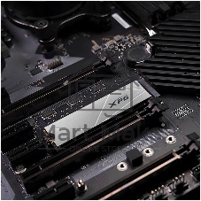 Накопитель SSD ADATA XPG GAMMIX S60, 1Tb, PCIe 4.0 x4, M.2 2280, NVMe, R/W 5000/3200, с радиатором