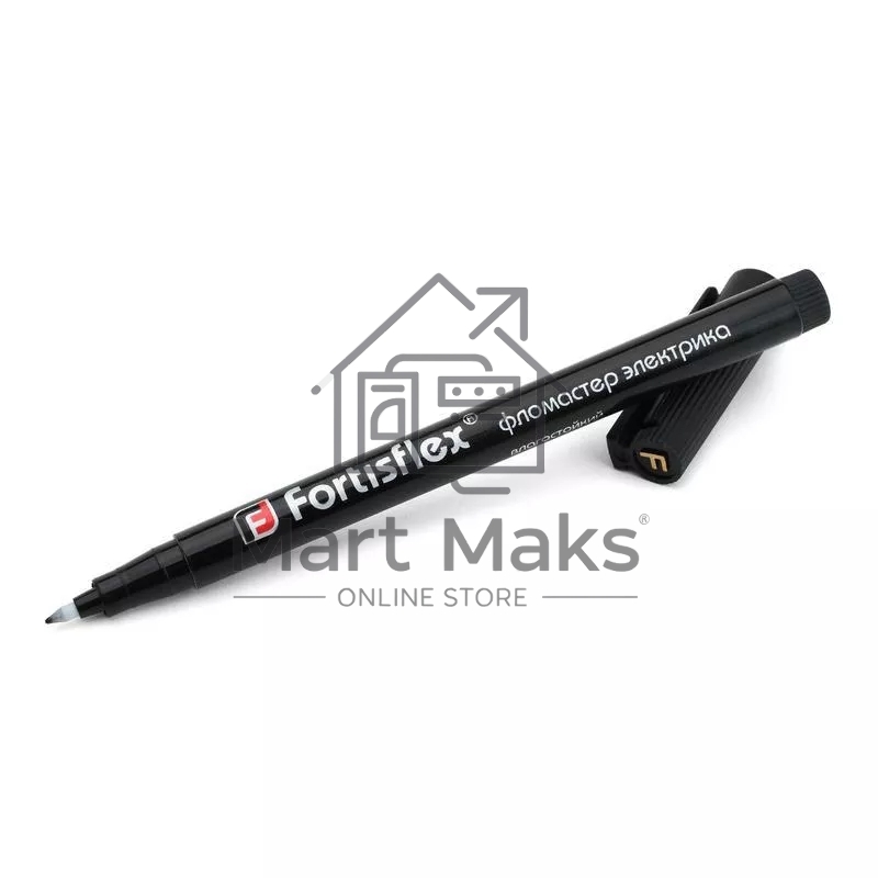 Фломастер электрика маркировочный ФМ-0,75 (черн) 83406 Fortisflex