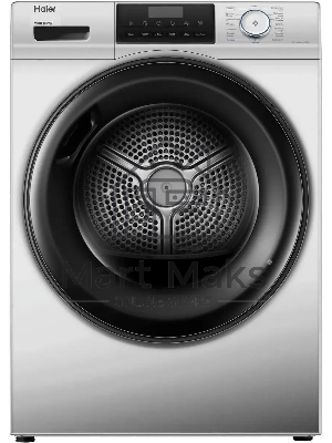 Сушильная машина Haier HD90-A2929BS серый, 9 кг, сушка - конденсационная, программ - 15, 59.5 x 84.5 x 60 см