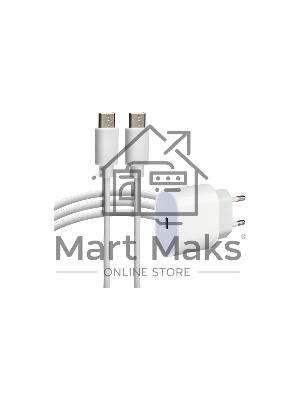 Сетевое зарядное устройство Rexant USB-C, 20Вт в комплекте с кабелем USB-C – USB-C