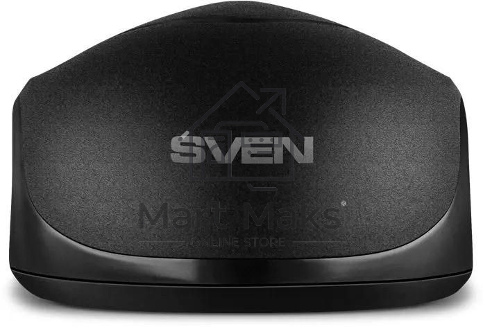 Мышь проводная SVEN RX-100 черный, 4000 dpi, USB, кнопки - 6