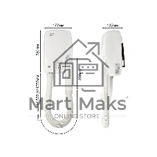 Фен Puff 850B белый, 850 Вт