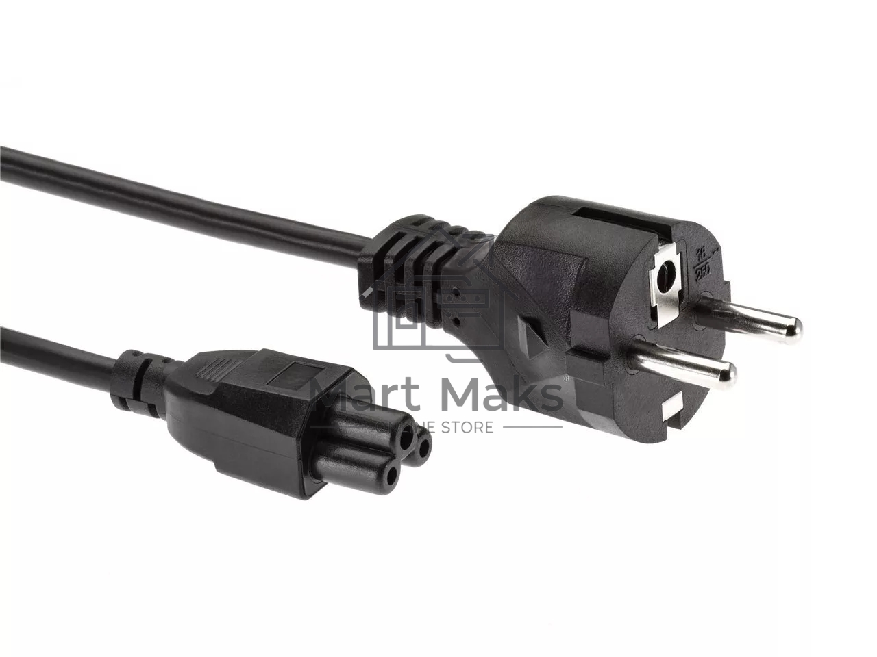 Кабель питания для ноутбуков Telecom 1.8m, 3-pin, с заземлением, 220V (Европейский стандарт)