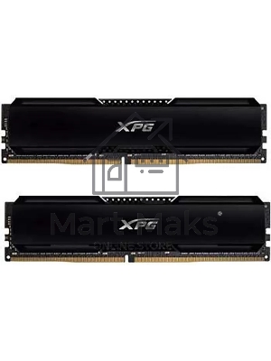 Оперативная память XPG Gaммix D20, DDR4, 64GB (2x32GB), 3200 MHz, CL16, DIMM, с радиатором, черный