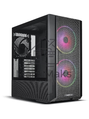 Корпус Lian Li Lancool 216 Black RGB, Midi-Tower, чёрный, 2 x 160 мм, 1 x 140 мм