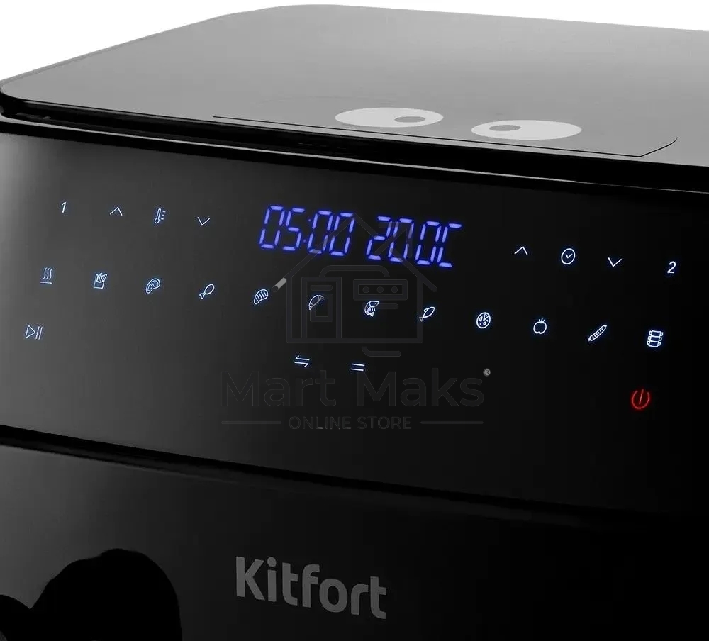 Аэрогриль Kitfort КТ-2250 1750Вт черный