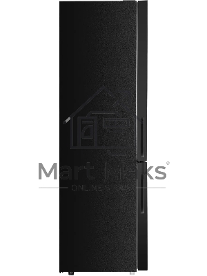 Холодильник Maunfeld MFF200NFBE черный, двухкамерный 271/106л морозилка снизу, Total NoFrost