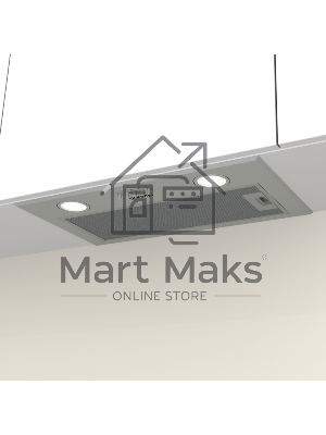 Вытяжка встраиваемая Gorenje BHI526E6X нержавеющая сталь, 52 см, 677 куб. м/ч, 61 дБ