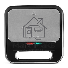 Вафельница Vitek VT-2628 800Вт черный/серебристый