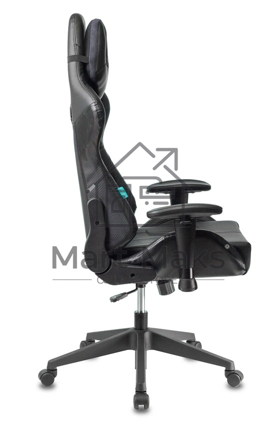 Кресло игровое Бюрократ VIKING 5 AERO BLACK EDITION черный искусственная кожа