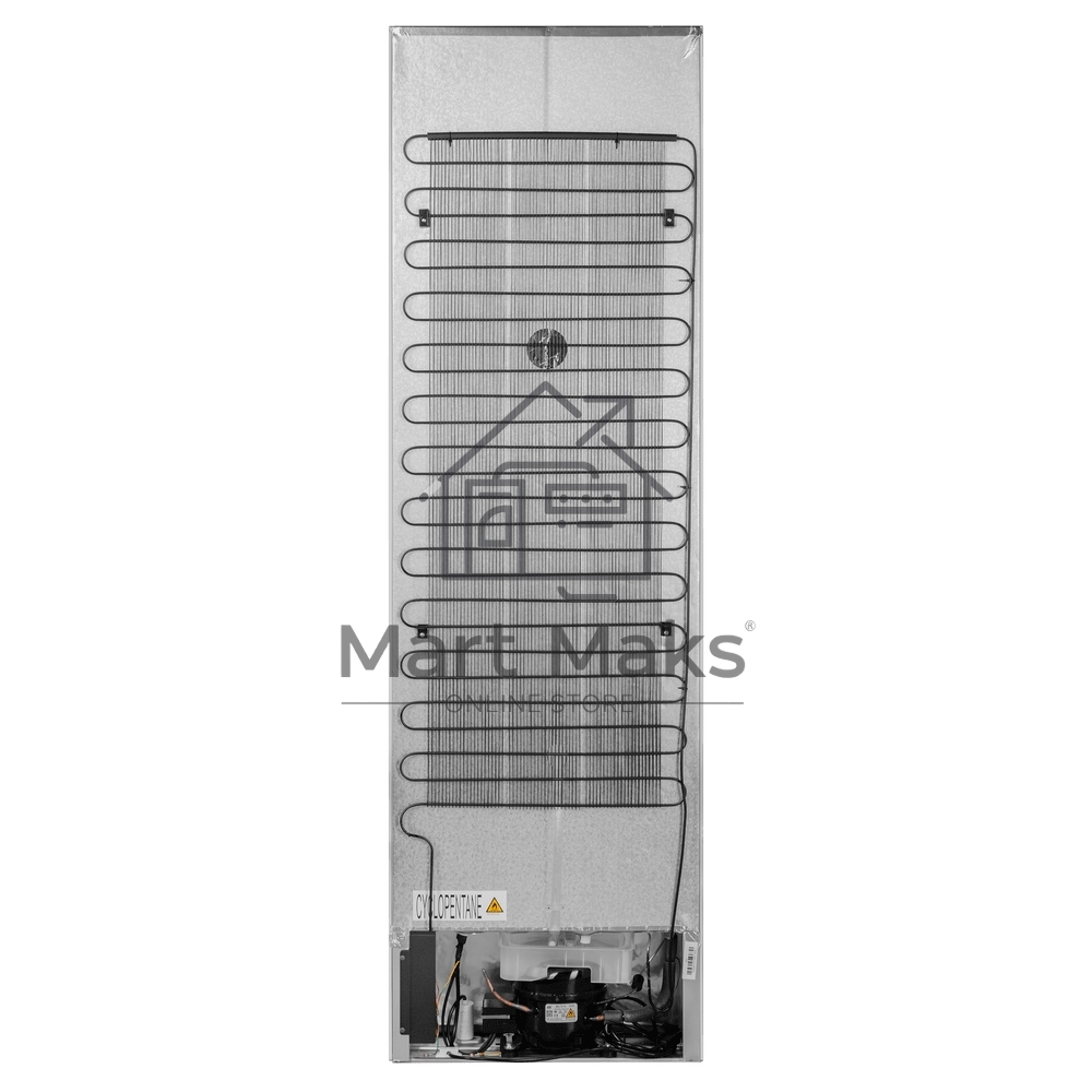 Встраиваемый холодильник Maunfeld MBF193NFFWGR Inverter белый двухкамерный 225/57 л морозилка снизу, NoFrost