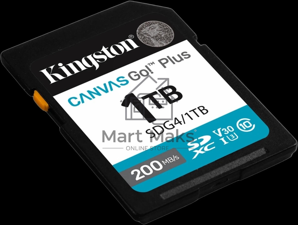 Флеш карта SDXC 1TB Kingston SDG4/1TB Canvas Go! Plus w/o adapter