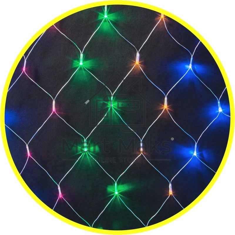 Гирлянда Navigator NGF-N01-240RGBY-12-2x2m-230-TR-IP20