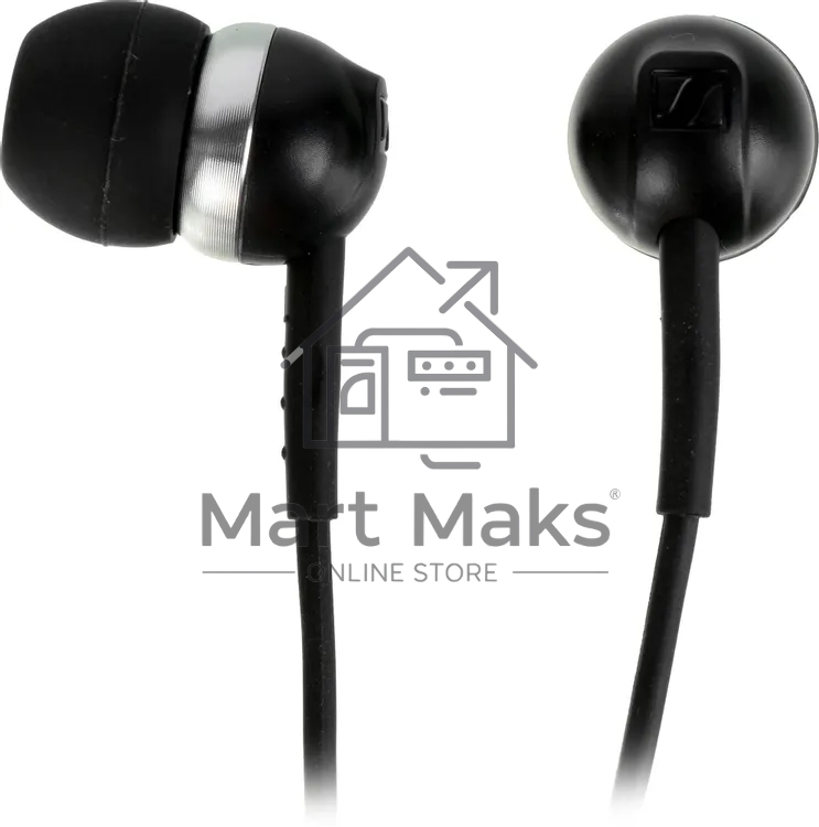 Проводные наушники Sennheiser CX 80S черный, внутриканальные, Jack 3.5 мм