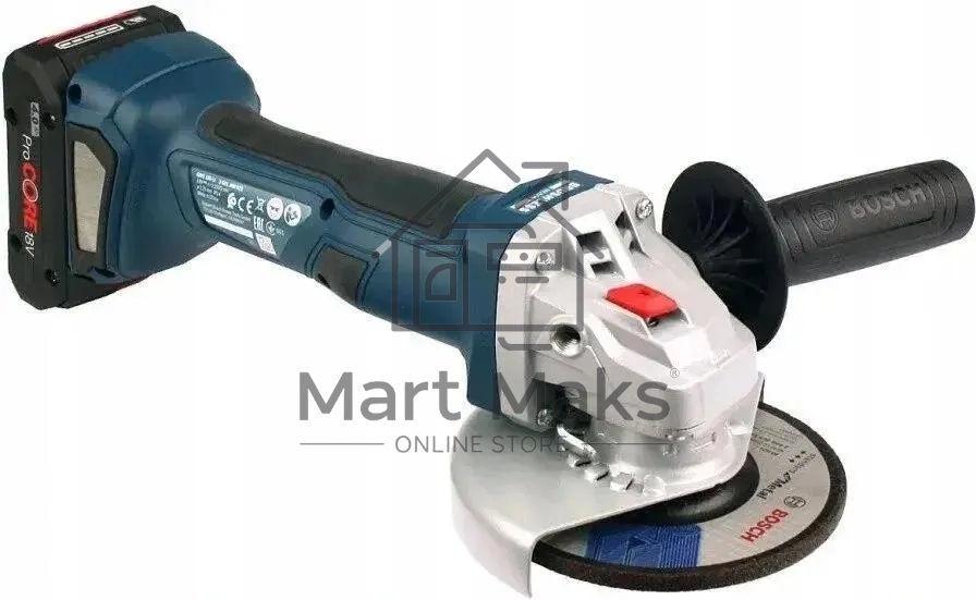 Углошлифовальная машина Bosch GWS 180-LI 11000об/мин рез.шпин.:M14 d=125мм жестк.кейс (06019H9025)