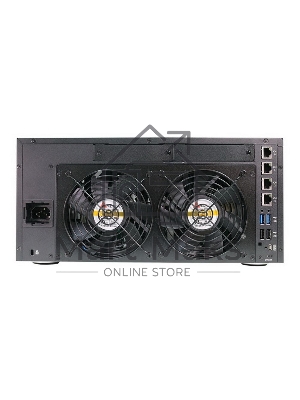 Система хранения данных Infortrend EonStor GSe Pro 100 8bay. Intel Atom 2.4GHz 4C CPU, 1x4Gb non-ECC, 4x1GbE(RJ45), 2x USB 2.0, 2x USB 3.0, 1x Host Board slot, 1xPSU and 8 drive trays (GSe Pro 108-C)