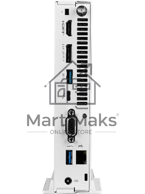 Мини ПК MSI Pro DP10 12M-227XRU i5 1235U (1.3) 16Gb SSD 512Gb Iris Xe noOS 2.5xGbitEth WiFi BT 120W белый (9S6-B0A622-227)