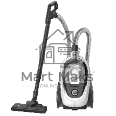 Пылесос Eurostek EVC-4516 серебристый, 500/2800 Вт, уборка сухая, пылесборник контейнер 3 л